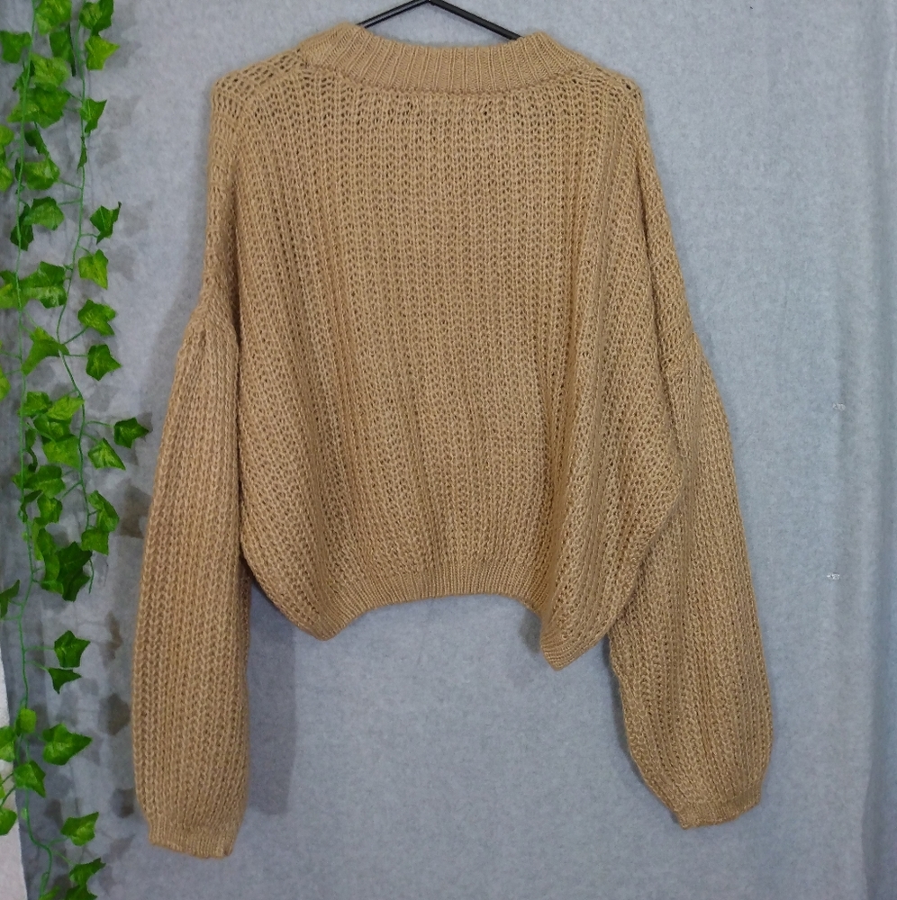 Simplee sweater large tan - Picture 6 of 6